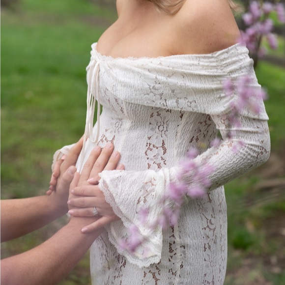 House of CB Belle Off The Shoulder Mermaid Gown - Picture 9 of 9